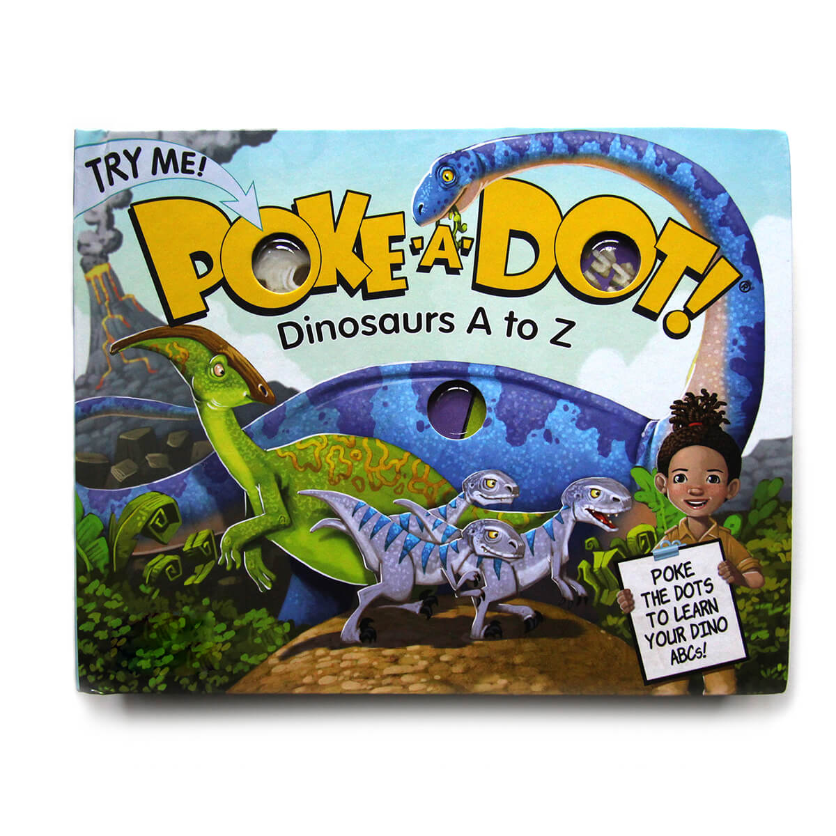 Poke-A-Dot: Dinosaurs A to Z (Board Books)