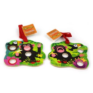 Monkeys Poke-a-Dot® Poppers Toy - Lucy's Design