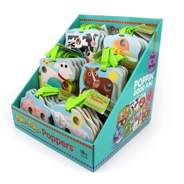 Farm Series Poke-a-Dot® Poppers Toy Display - Lucy's Design