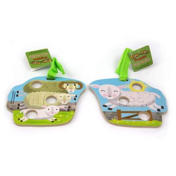 Sheep Poke-a-Dot® Poppers Toy - Lucy's Design