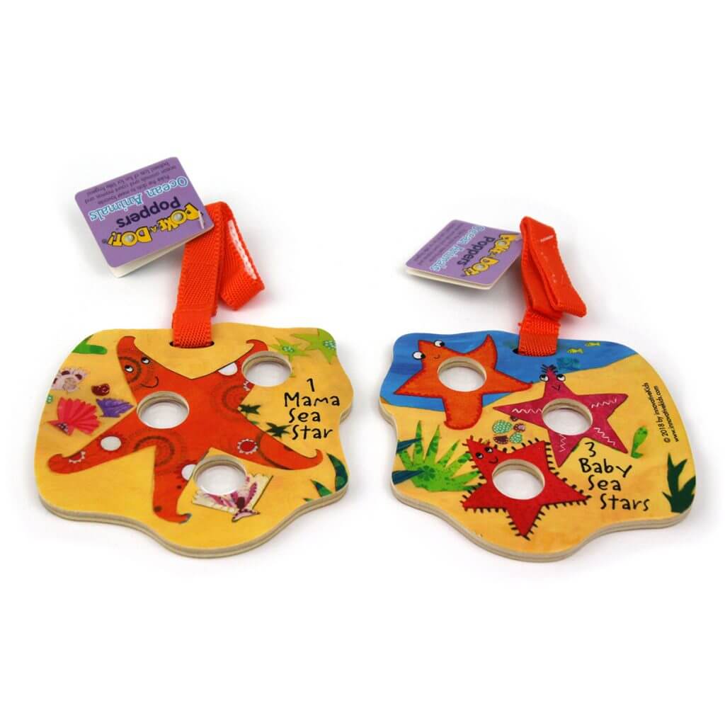 Sea Stars Poke-a-Dot® Poppers Toy - Lucy's Design