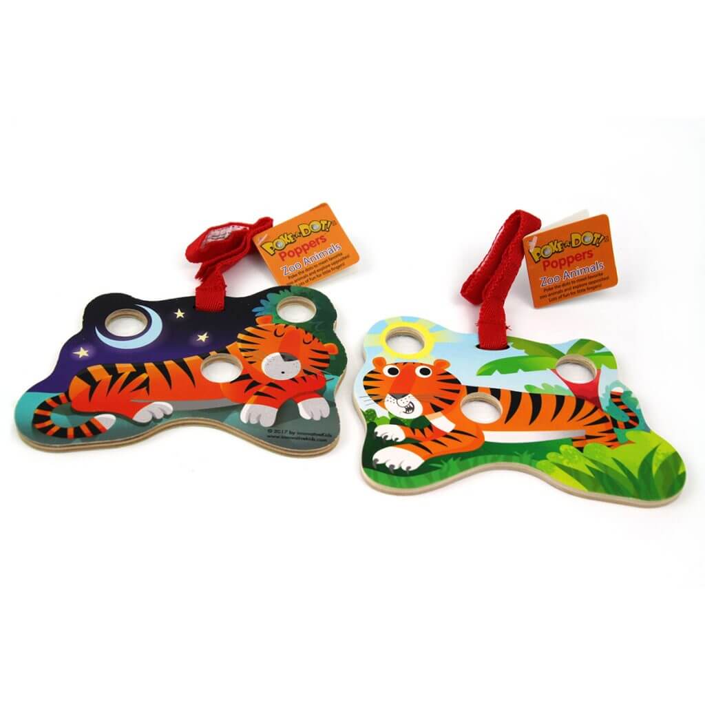 Tigers Poke-a-Dot® Poppers Toy - Lucy's Design